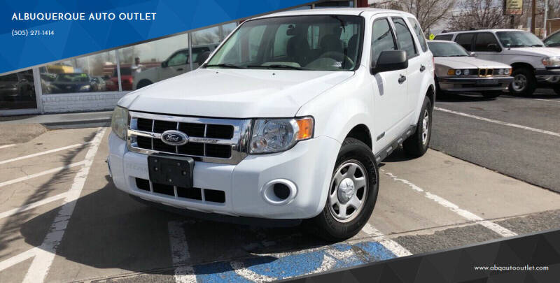 2008 Ford Escape for sale at ALBUQUERQUE AUTO OUTLET in Albuquerque NM