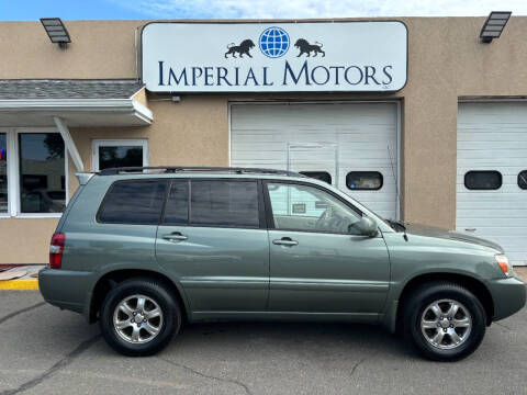 2007 Toyota Highlander for sale at Imperial Motors in Plainville CT