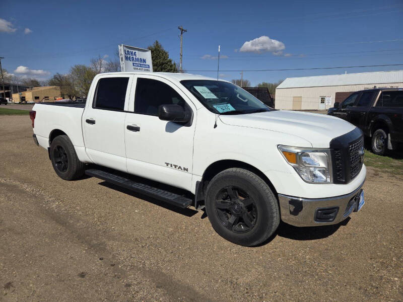 Used 2018 Nissan Titan S with VIN 1N6AA1EJ2JN542968 for sale in Madison, SD