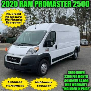 2020 RAM ProMaster for sale at D&D Auto Sales, LLC in Rowley MA
