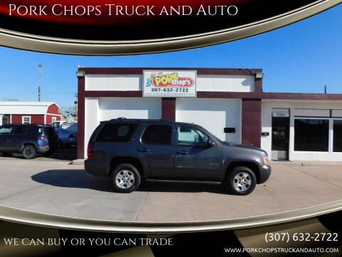 2010 Chevrolet Tahoe for sale at Pork Chops Truck and Auto in Cheyenne WY