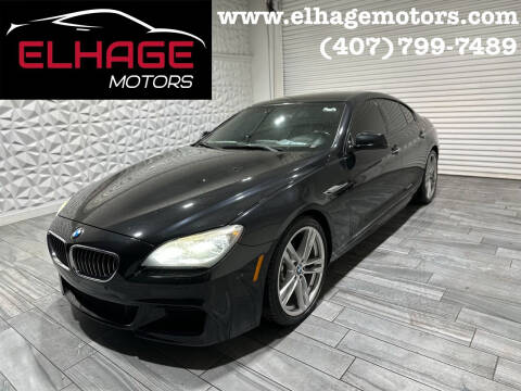 2015 BMW 6 Series for sale at Elhage Motors in Orlando FL