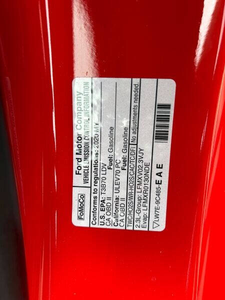 2020 Ford Mustang EcoBoost