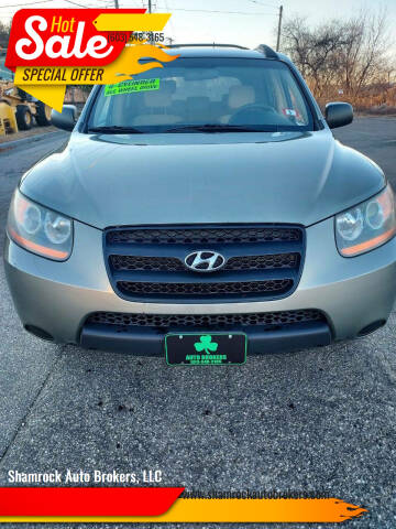 2009 Hyundai Santa Fe for sale at Shamrock Auto Brokers, LLC in Belmont NH