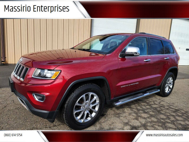 2015 Jeep Grand Cherokee for sale at Massirio Enterprises in Middletown CT