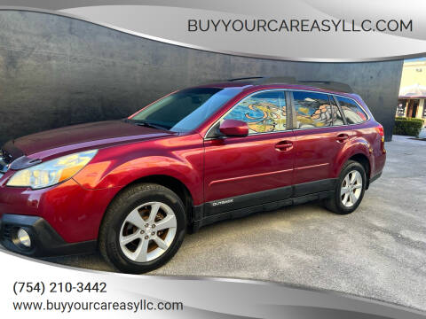 2013 Subaru Outback for sale at BuyYourCarEasyllc.com in Hollywood FL