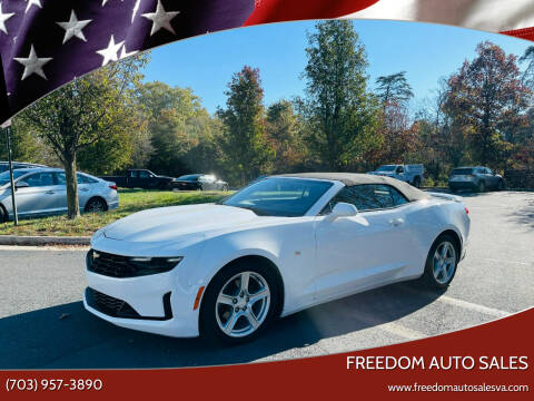 2019 Chevrolet Camaro for sale at Freedom Auto Sales in Chantilly VA