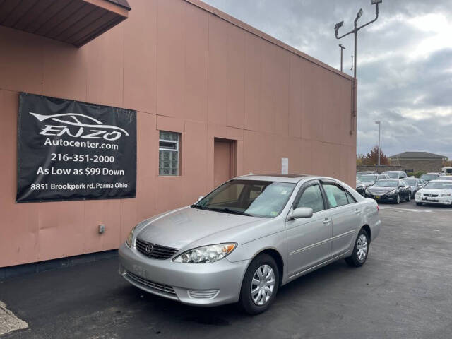 2005 Toyota Camry for sale at ENZO AUTO in Parma, OH