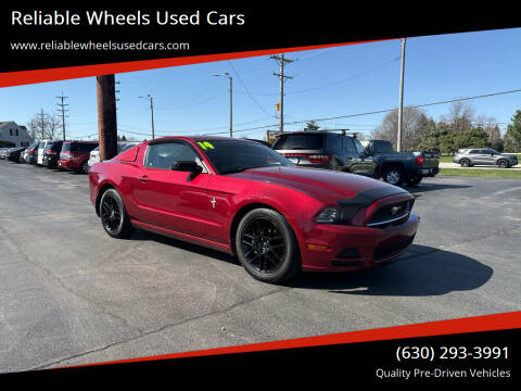 2014 Ford Mustang for sale at Reliable Wheels Used Cars in West Chicago IL