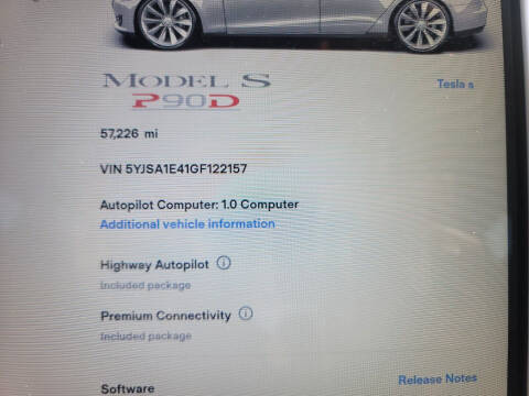 2016 Tesla Model S P90D