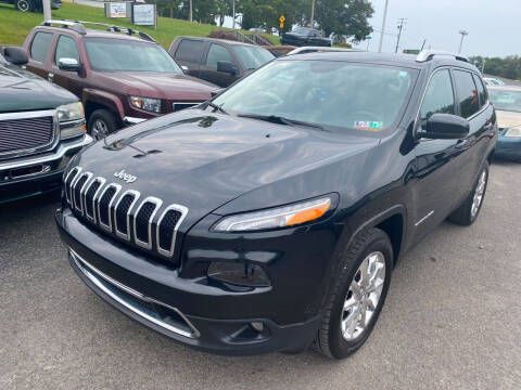 2015 Jeep Cherokee for sale at Ball Pre-owned Auto in Terra Alta WV