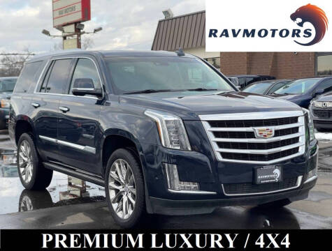 2017 Cadillac Escalade for sale at RAVMOTORS- Burnsville in Burnsville MN