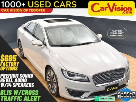 2019 Lincoln MKZ for sale at Car Vision of Trooper in Norristown PA