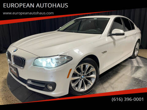 2016 BMW 5 Series for sale at EUROPEAN AUTOHAUS in Holland MI