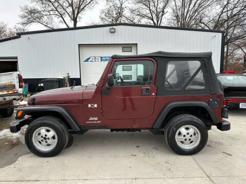 2003 Jeep Wrangler for sale at A & B AUTO SALES in Chillicothe MO