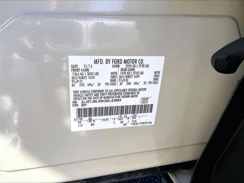 2016 Lincoln MKX Reserve