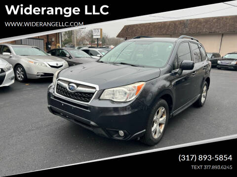 2014 Subaru Forester for sale at Widerange LLC in Greenwood IN