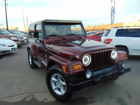 2001 Jeep Wrangler for sale at Avalanche Auto Sales in Denver CO