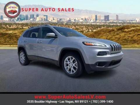 2015 Jeep Cherokee for sale at Super Auto Sales in Las Vegas NV