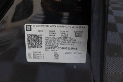 2019 Chevrolet Silverado 1500