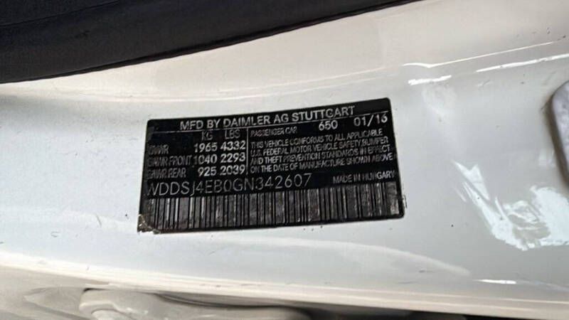 2016 Mercedes-Benz CLA CLA 250