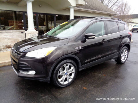 2013 Ford Escape for sale at DEALS UNLIMITED INC in Portage MI