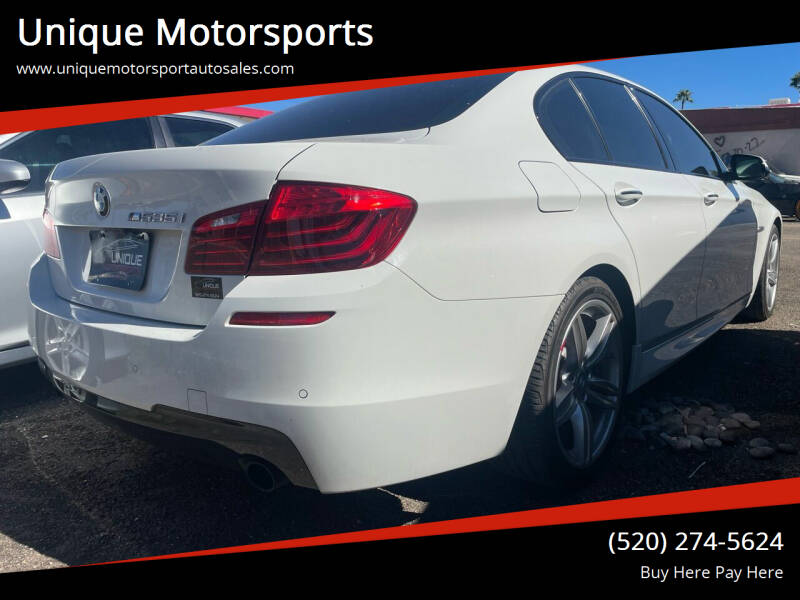 2014 BMW 5 Series for sale at Unique Motorsports in Tucson AZ