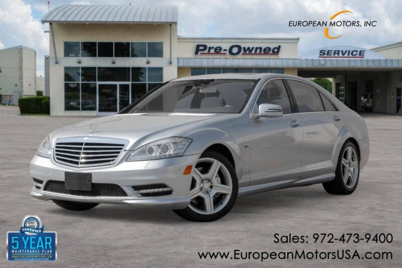 2012 Mercedes-Benz S-Class for sale at European Motors Inc in Plano TX