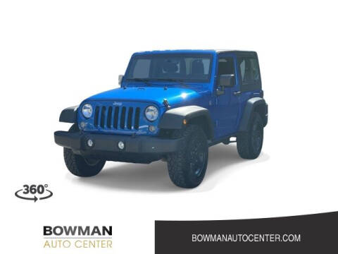 2015 Jeep Wrangler for sale at Bowman Auto Center in Clarkston MI
