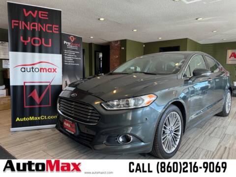 2015 Ford Fusion for sale at AutoMax in West Hartford CT