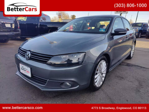 2013 Volkswagen Jetta for sale at Better Cars in Englewood CO