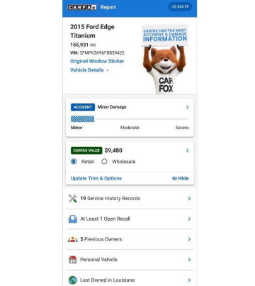 2015 Ford Edge Titanium