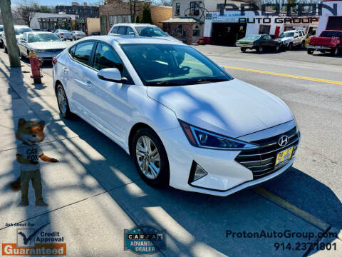 2019 Hyundai Elantra for sale at Proton Auto Group in Yonkers NY