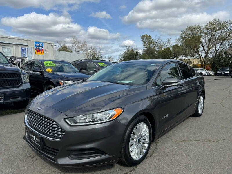 2016 Ford Fusion Hybrid for sale at Black Diamond Auto Sales Inc. in Rancho Cordova CA