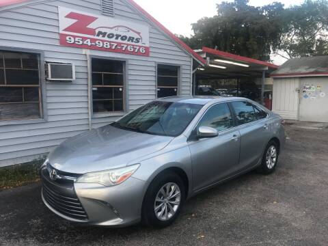 2016 Toyota Camry for sale at Z Motors in North Lauderdale FL