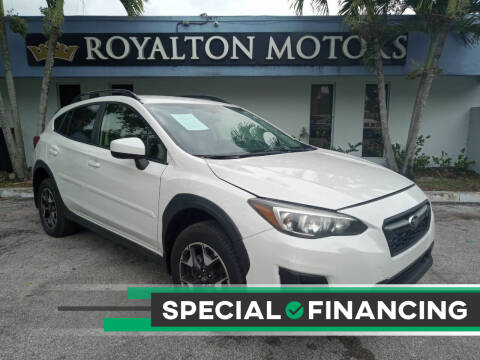 2019 Subaru Crosstrek for sale at ROYALTON MOTORS in Plantation FL