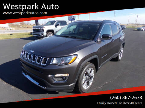 2021 Jeep Compass for sale at Westpark Auto in Lagrange IN