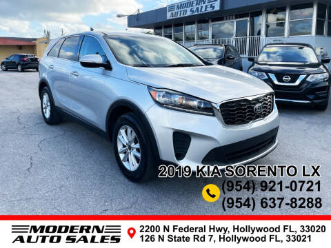 2019 Kia Sorento for sale at Modern Auto Sales in Hollywood FL
