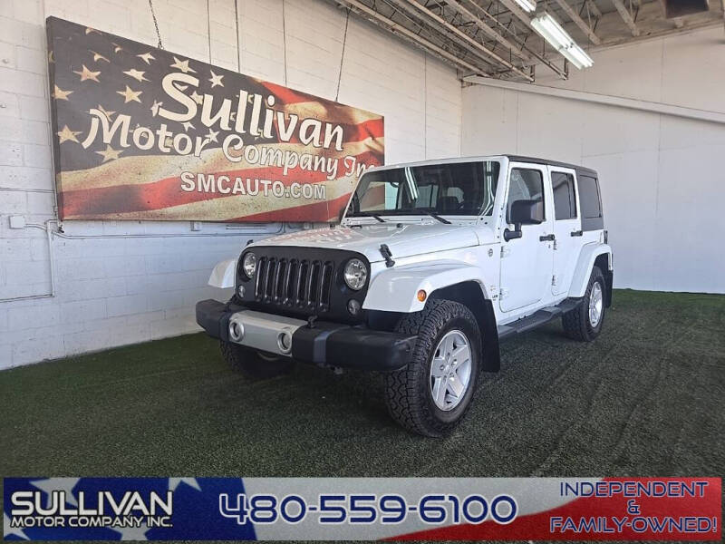 2014 Jeep Wrangler Unlimited for sale at TrucksForWork.net in Mesa AZ