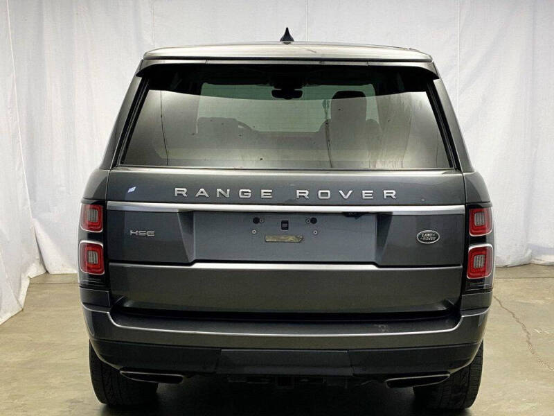 2018 Land Rover Range Rover HSE