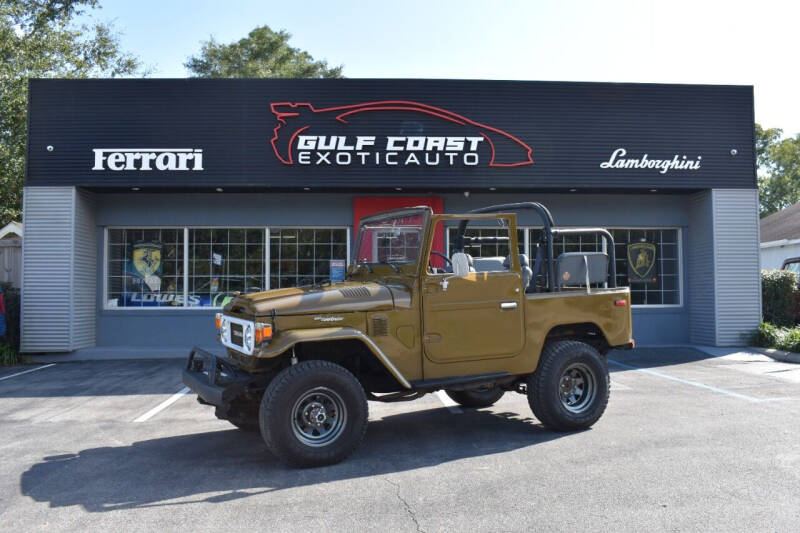 1979 Toyota FJ Cruiser for sale at Gulf Coast Exotic Auto in Gulfport MS