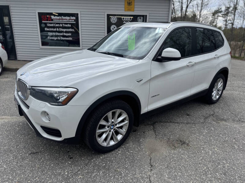 Used 2016 BMW X3 xDrive28i with VIN 5UXWX9C51G0D64618 for sale in Bath, ME