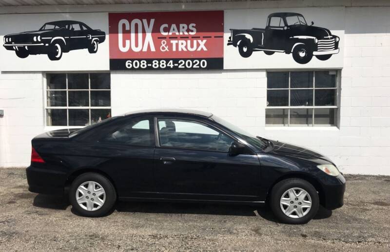 2004 Honda Civic for sale at Cox Cars & Trux in Edgerton WI