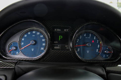 2012 Maserati GranTurismo S Automatic