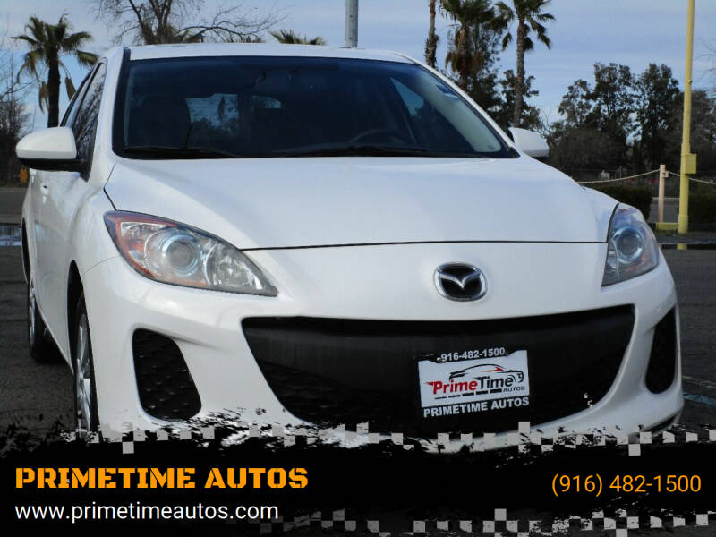 2013 Mazda MAZDA3 for sale at PRIMETIME AUTOS in Sacramento CA