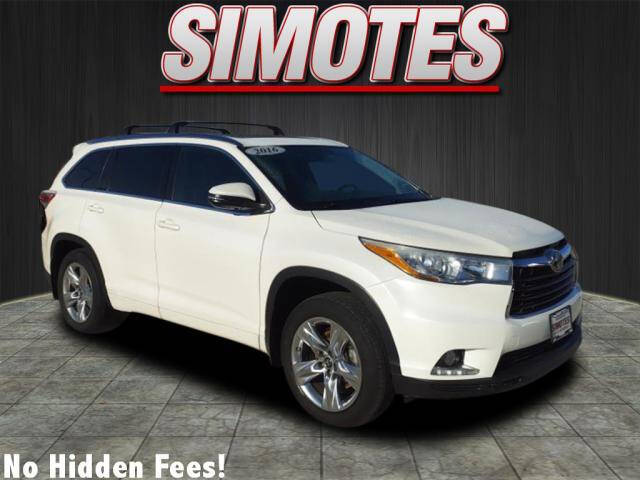 2016 Toyota Highlander for sale at SIMOTES MOTORS in Minooka IL