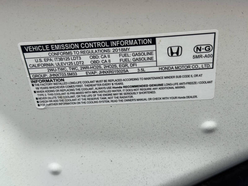 2018 Honda Odyssey EX-L w/Navi w/RES