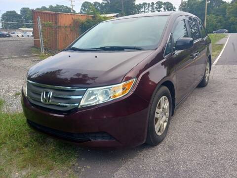 2012 Honda Odyssey for sale at CRC Auto Sales in Fort Mill SC