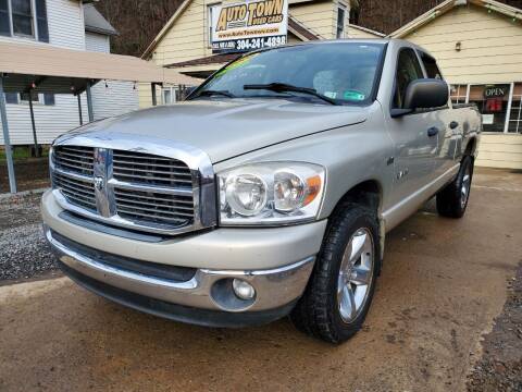 2008 Dodge Ram Pickup 1500 for sale at Auto Town Used Cars in Morgantown WV
