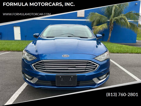 2018 Ford Fusion for sale at FORMULA MOTORCARS, INC. in Tampa FL